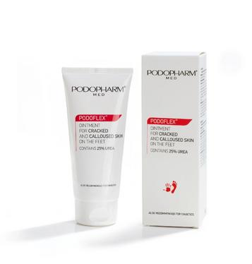 Podoflex® Маз за напукана и суха кожа на краката с 25% урея